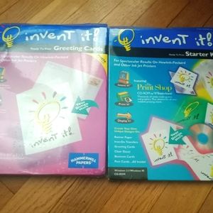 New Printer Kits (Starter Kit and Greeting Card Kit)